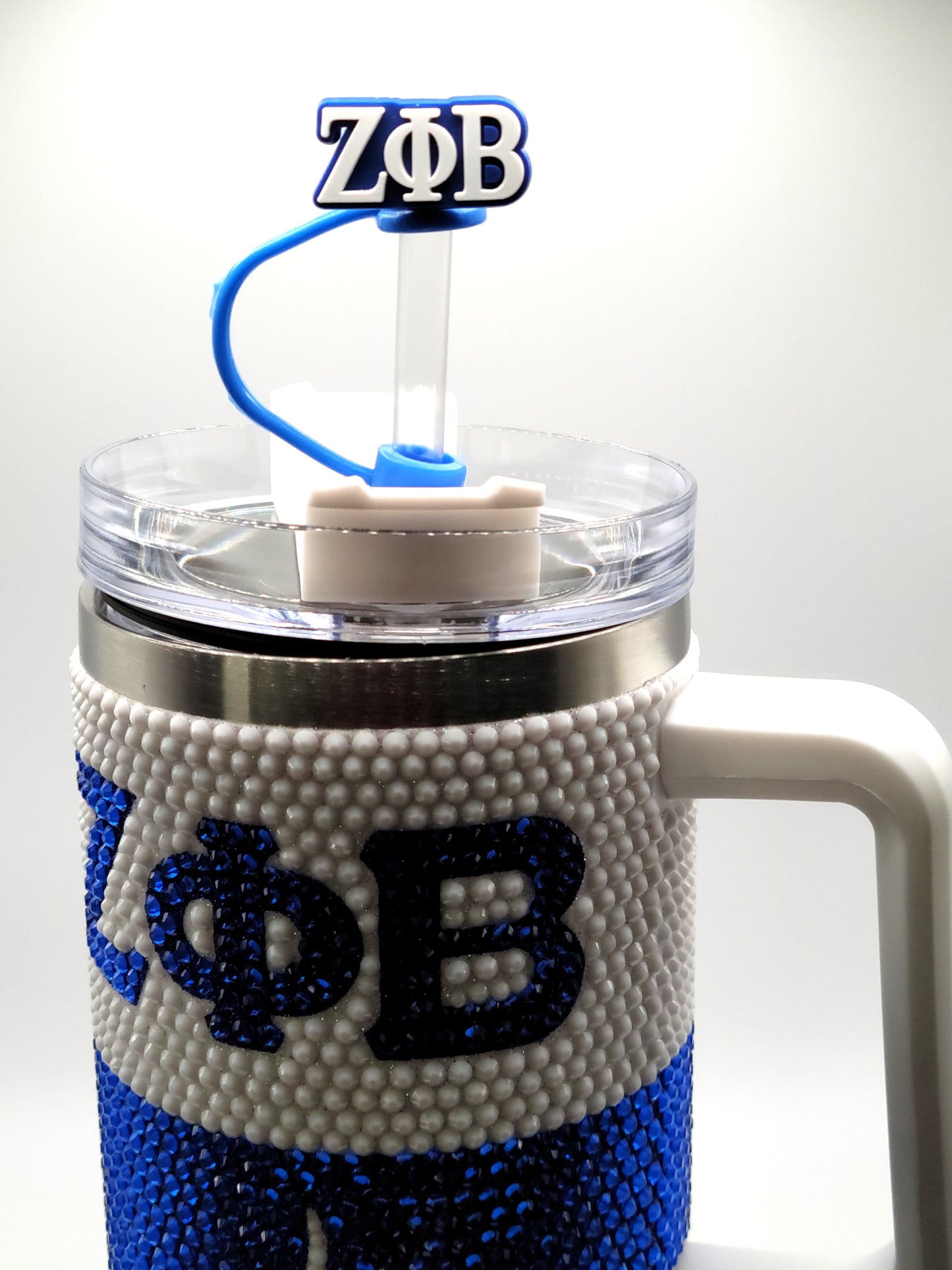 Zeta Phi Beta Straw Cover