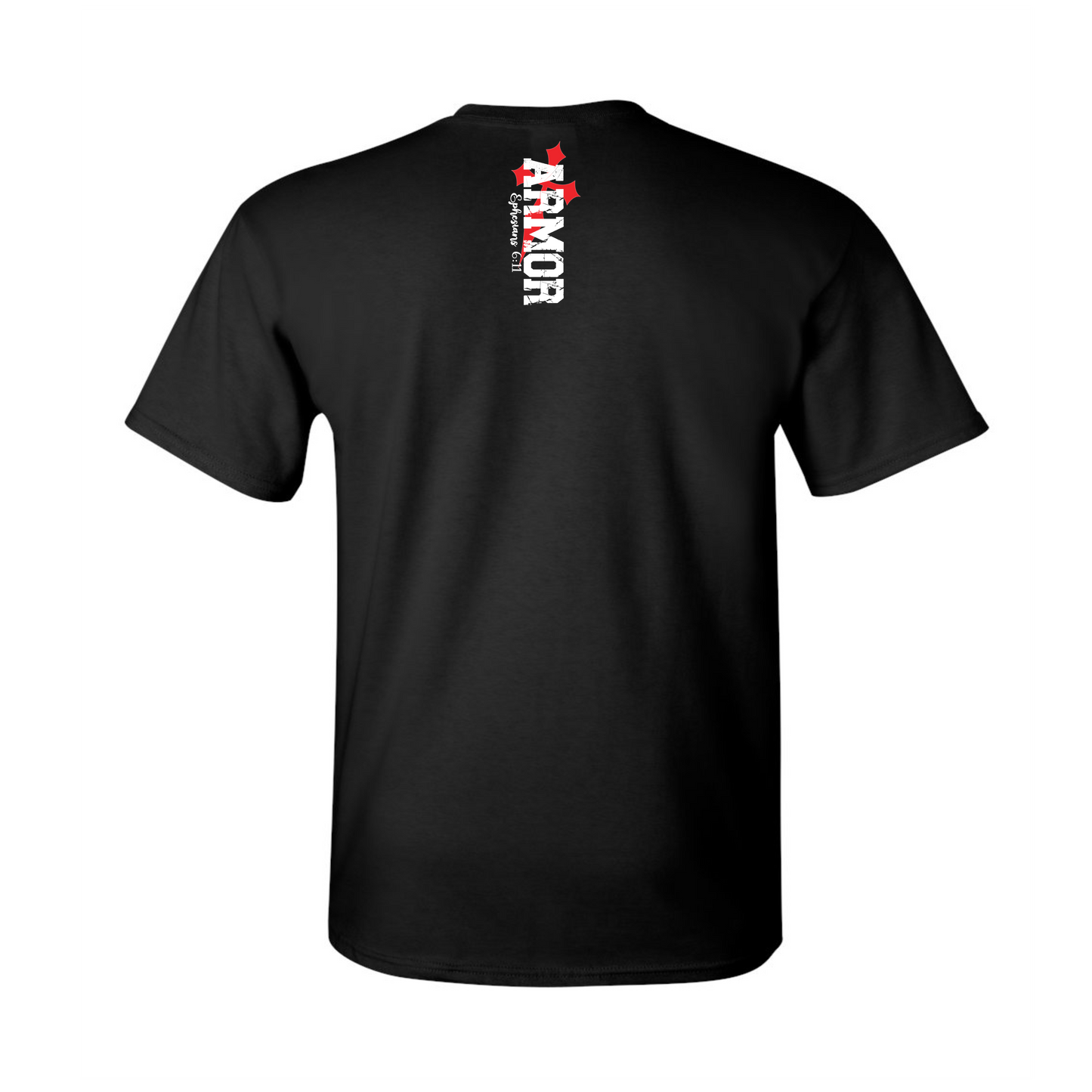 Armor Side Design with Cross - T-Shirt