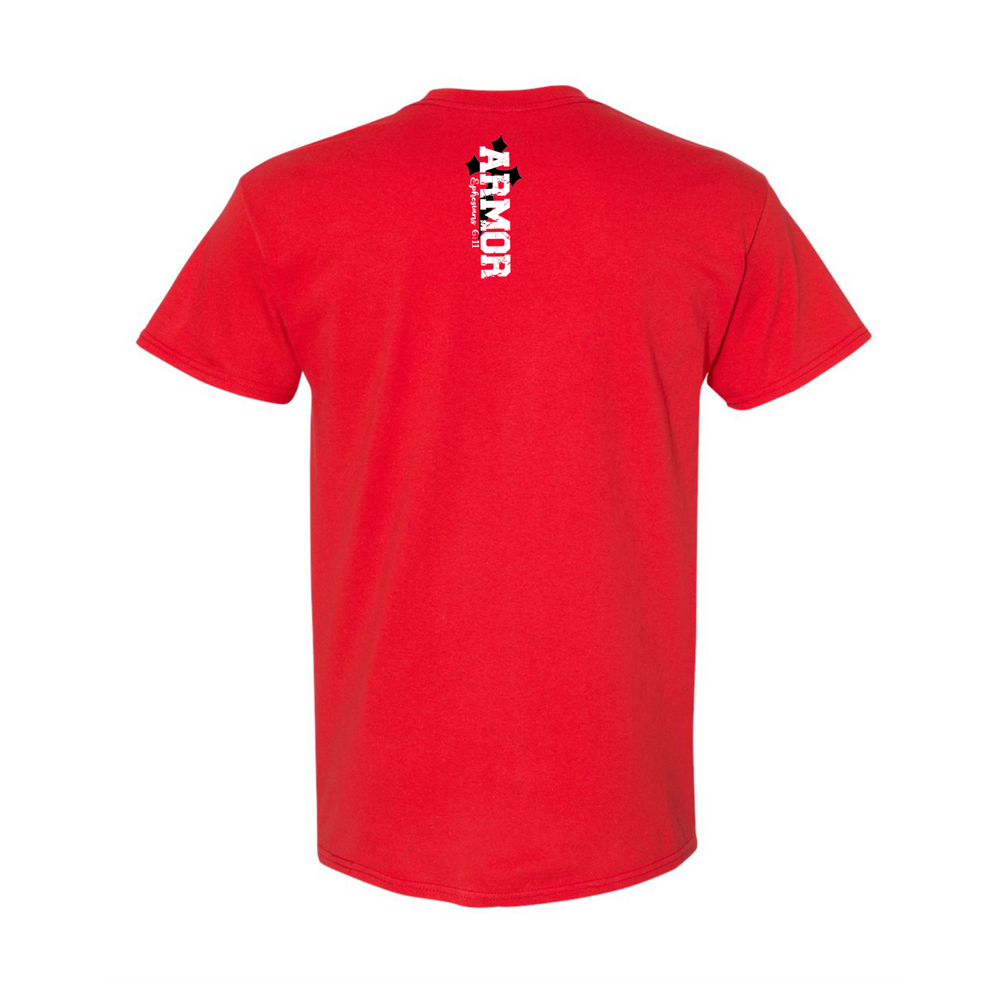 Armor Side Design with Cross - T-Shirt