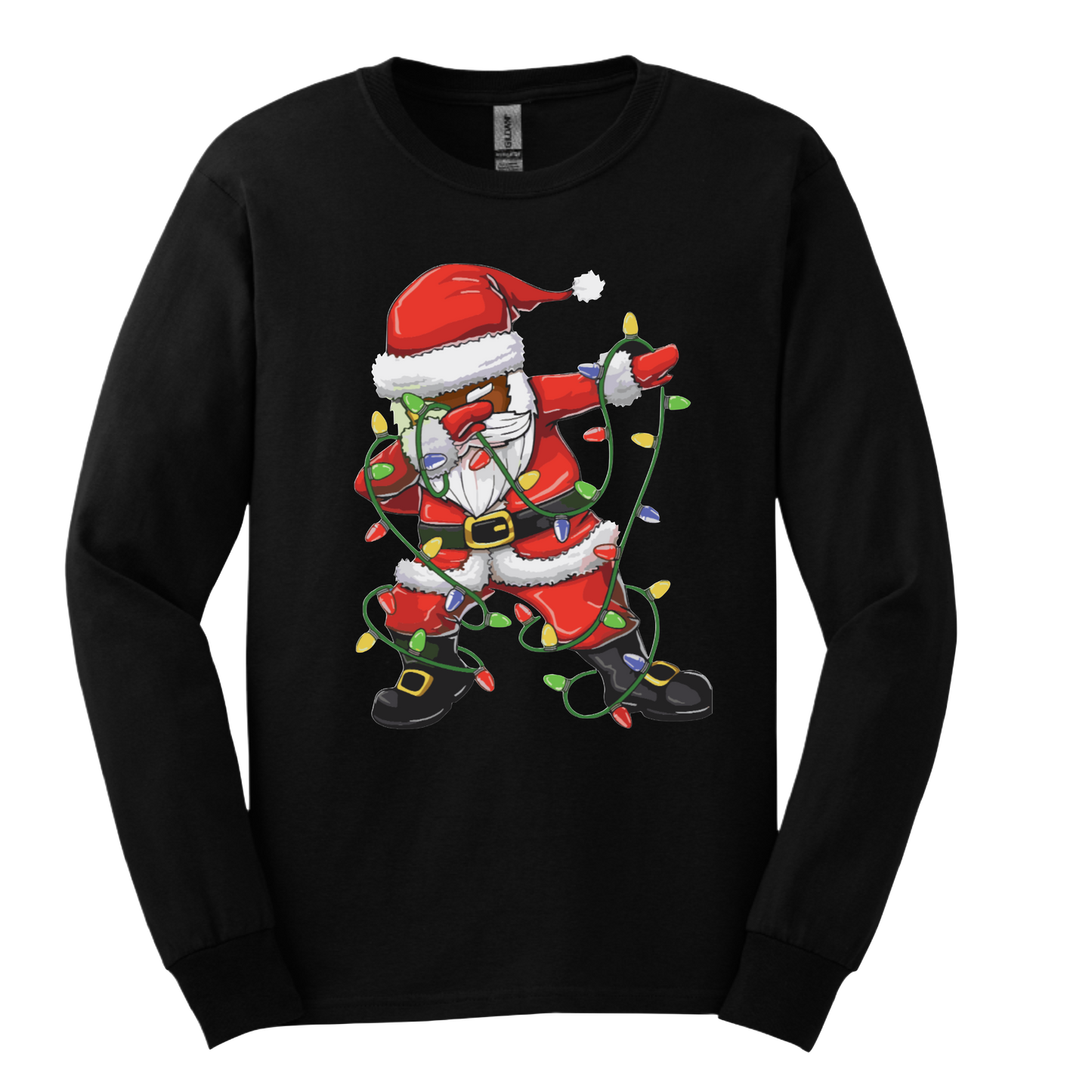 Dabbing Santa Long Sleeve T-Shirt