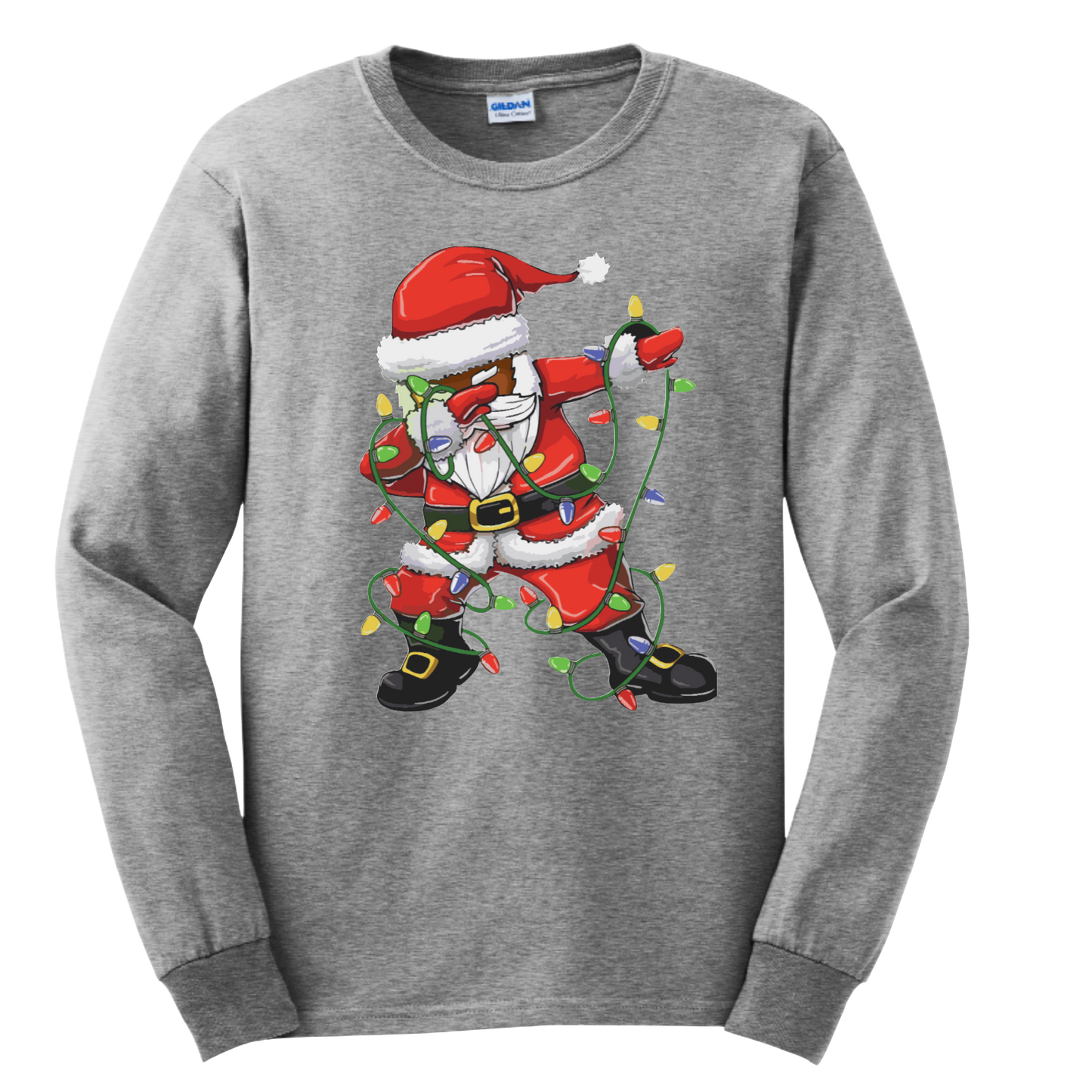Dabbing Santa Long Sleeve T-Shirt