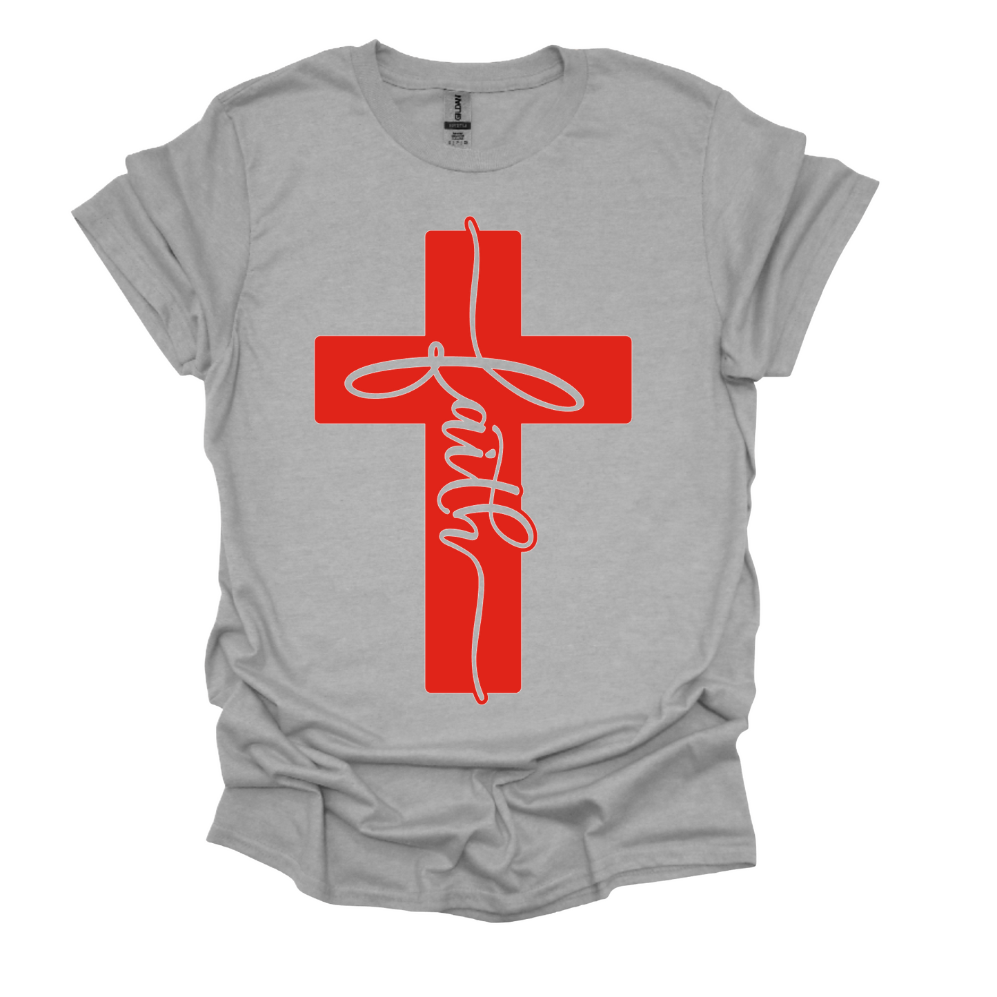 Faith Cross T-Shirt (Made in the USA🇺🇸)