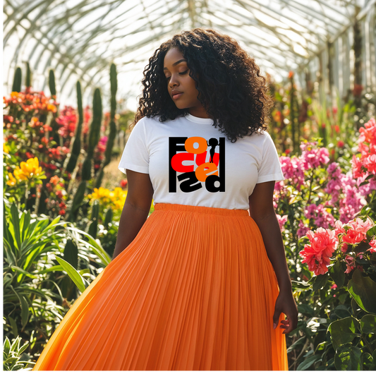 Focused Silhouette Lady T-shirt