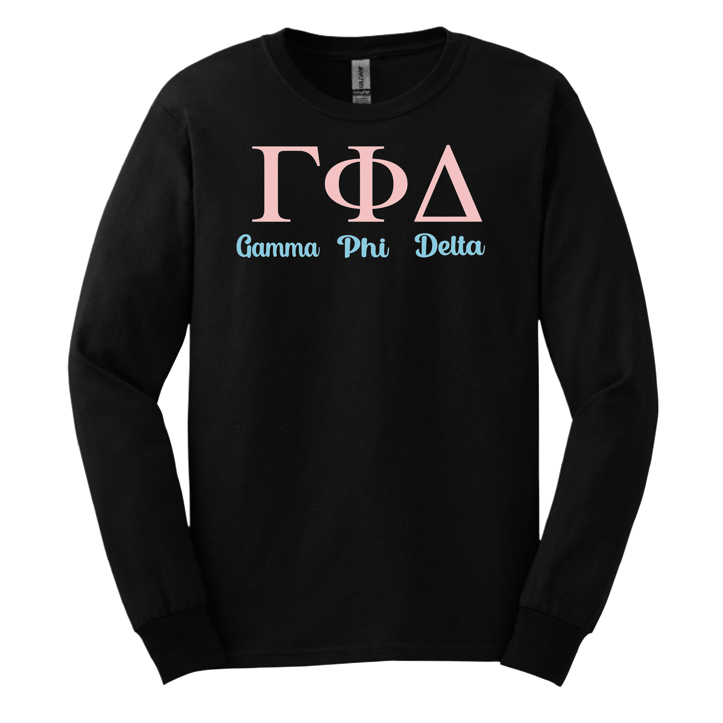 Gamma Phi Delta Greek Letter Long Sleeve Shirt