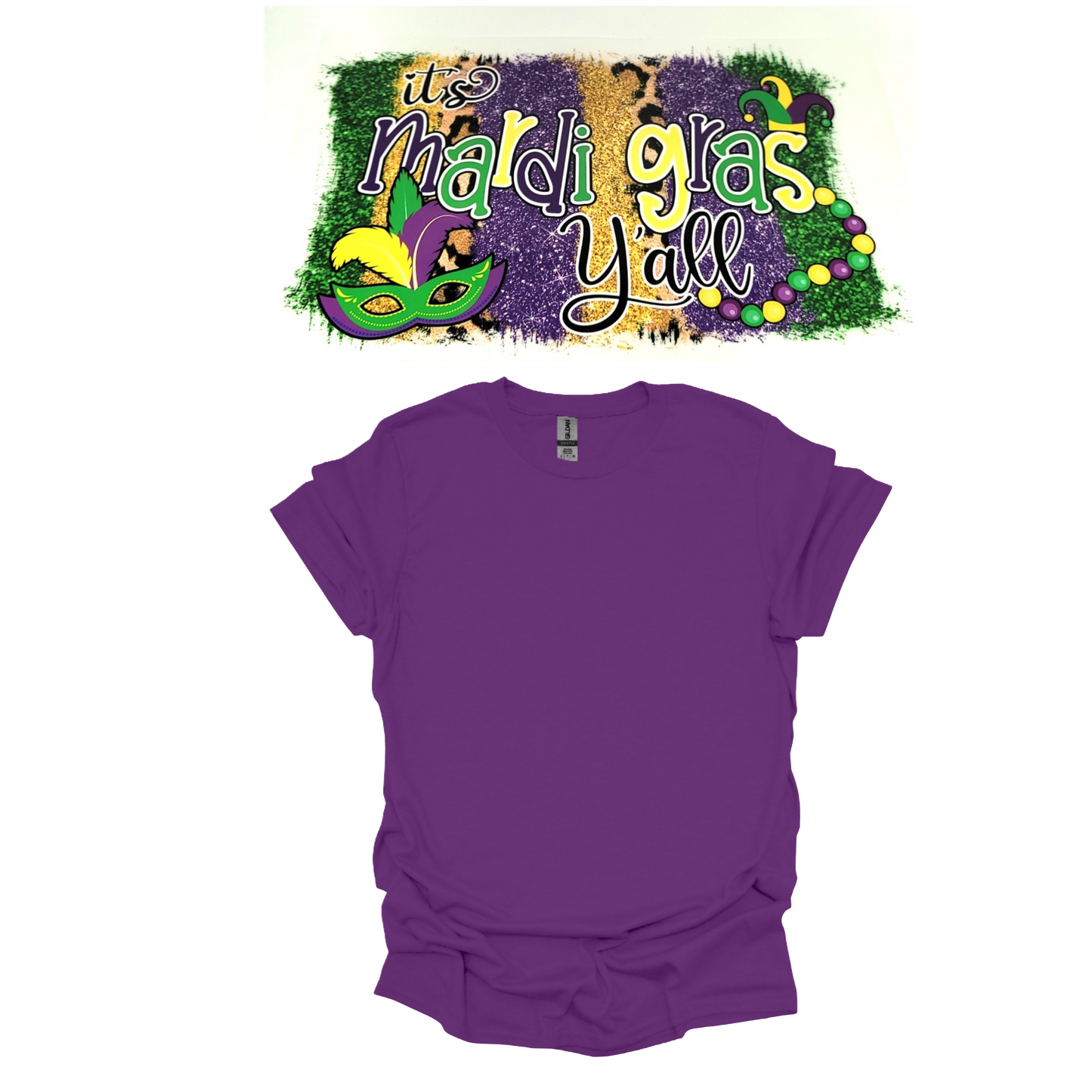 It's Mardi Gras Y'all T-shirt or Hoodie