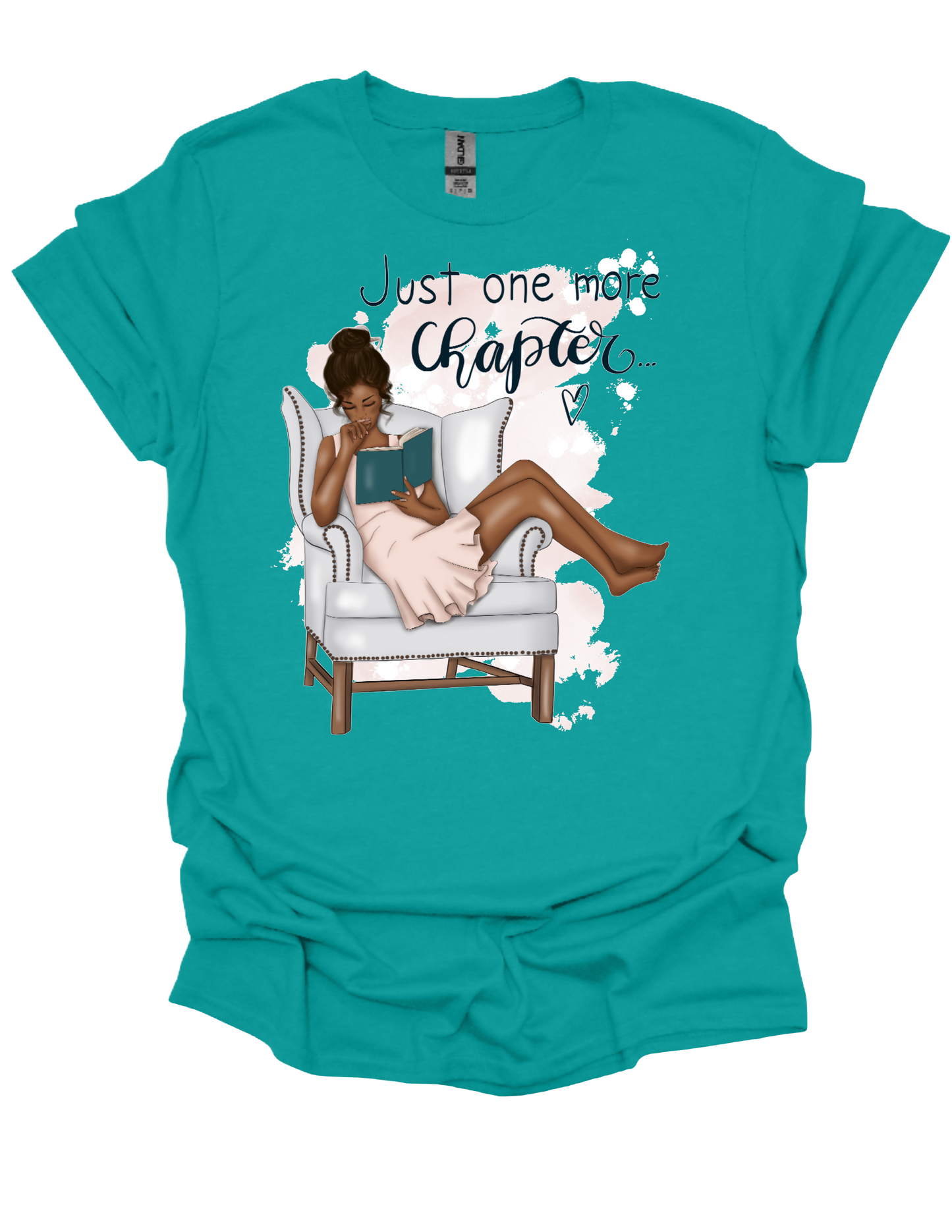 Just One More Chapter (Chair) Short Sleeve T-Shirt