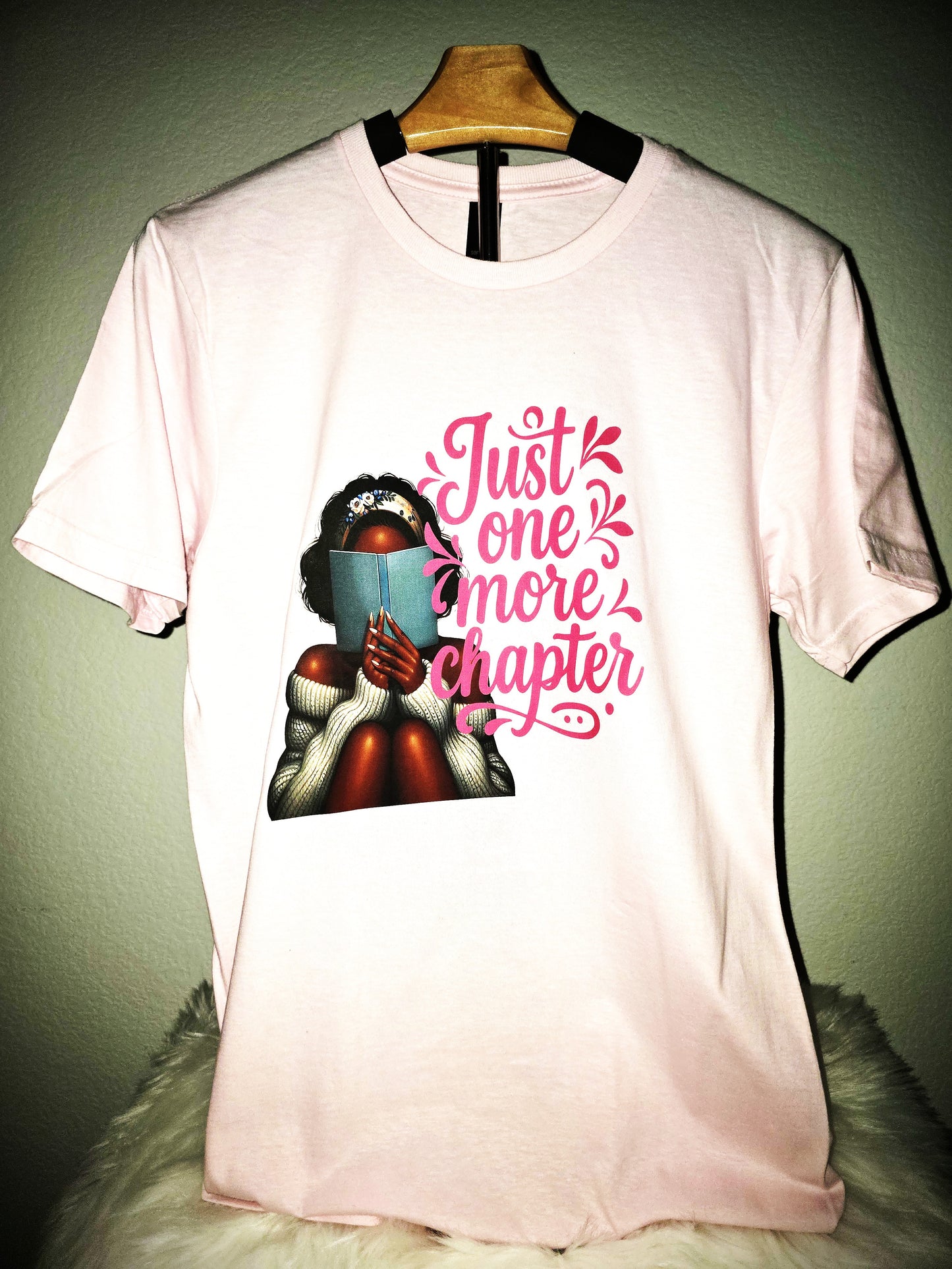Just One More Chapter (Woman) T-shirt