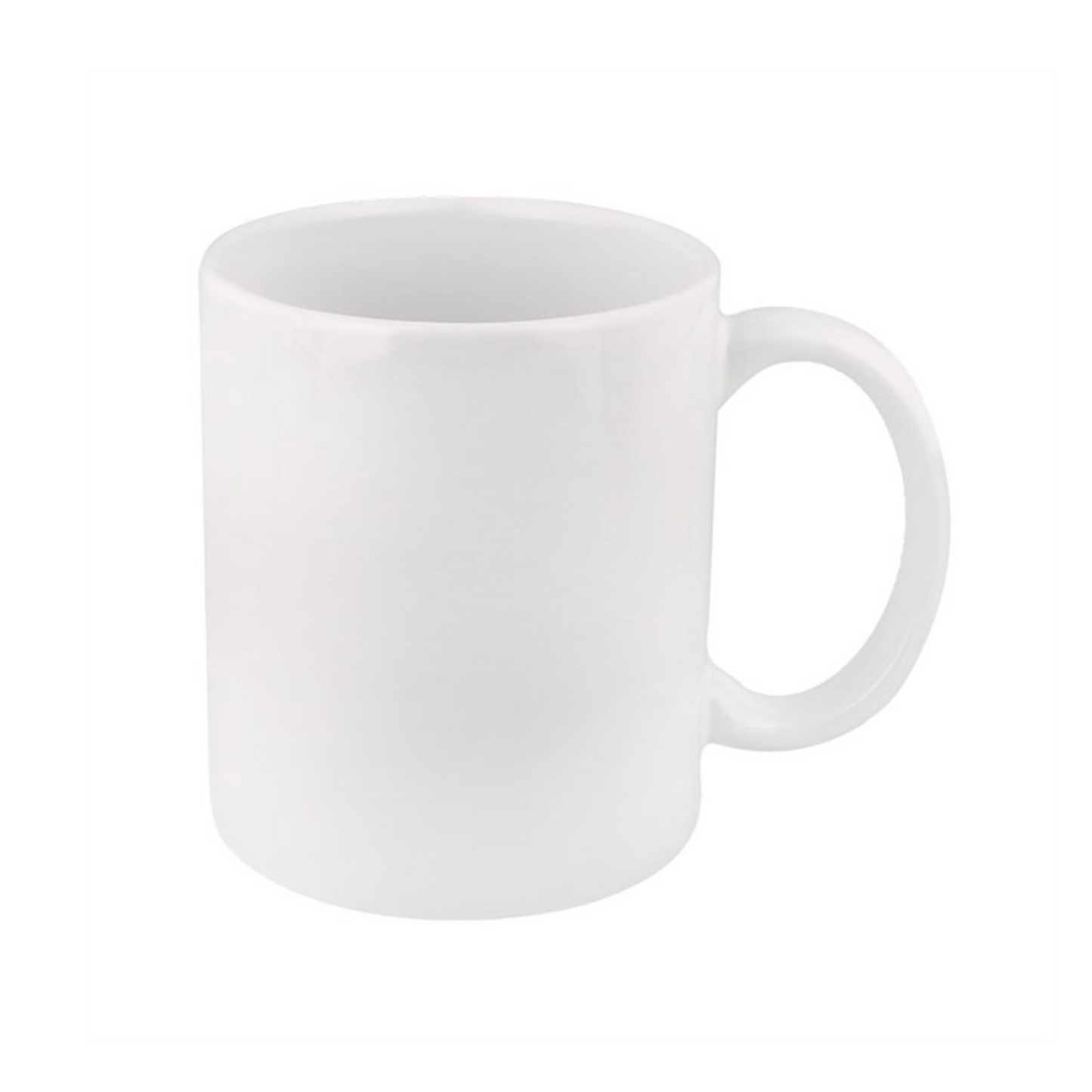Split Monogram Letter Mug