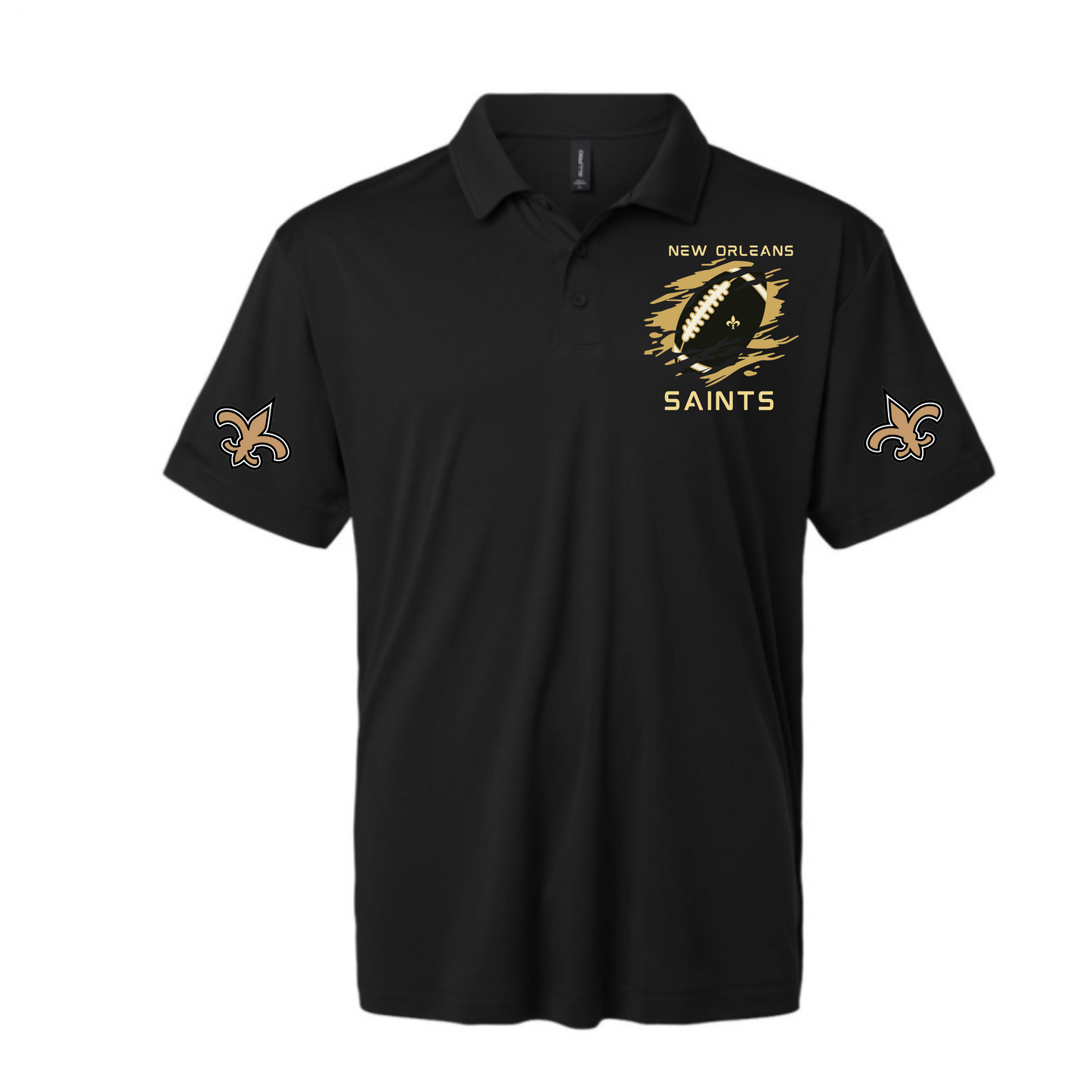 Saints Football Polo Shirt