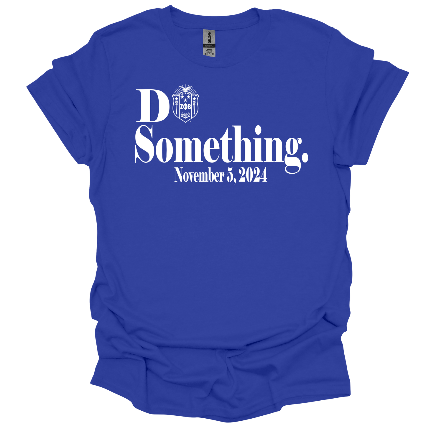 Zeta Phi Beta - Do Something T-shirt (With Date)