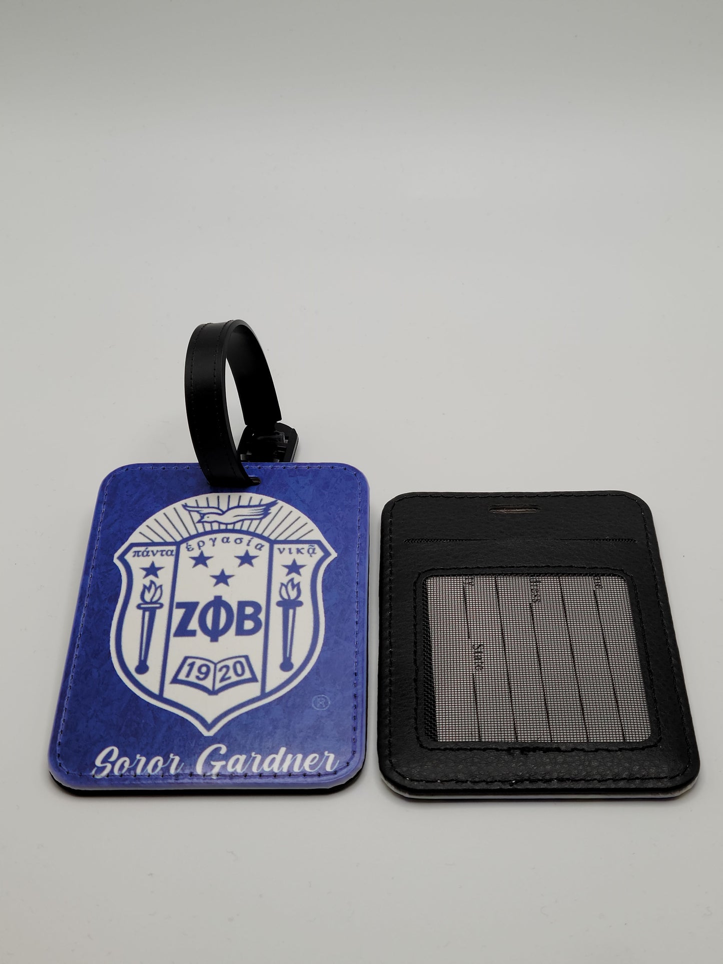 Zeta Phi Beta Luggage Tags