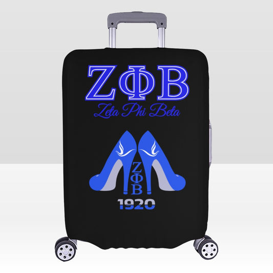 Zeta Phi Beta Heels Luggage Covers