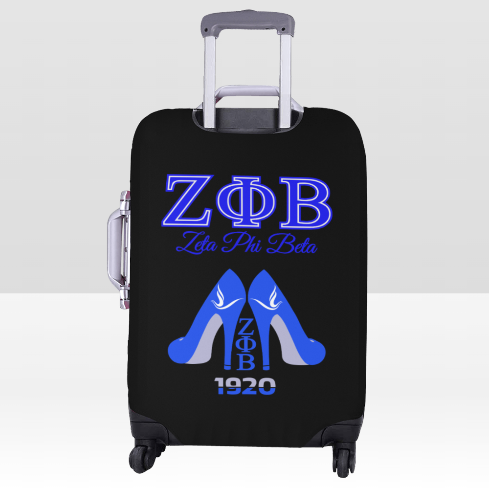 Zeta Phi Beta Heels Luggage Covers