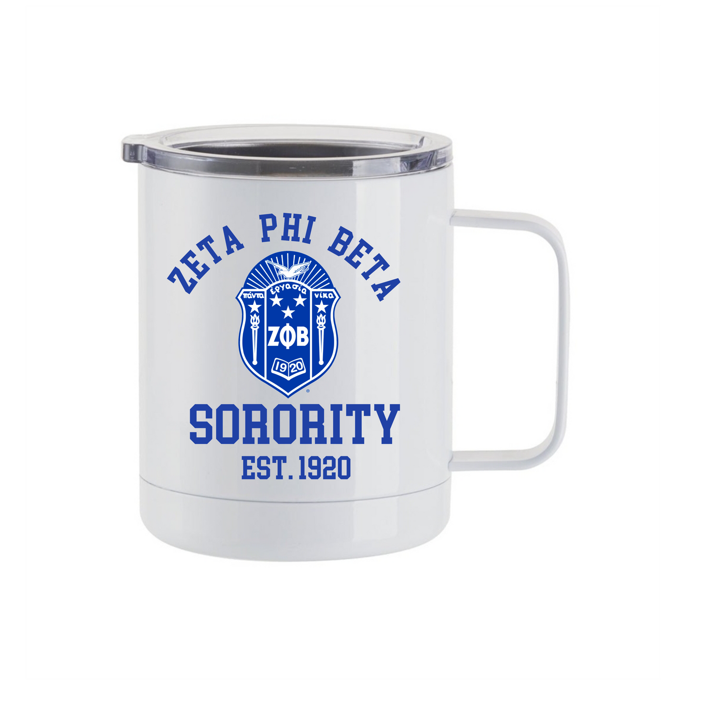 Zeta Phi Beta Shield Mug