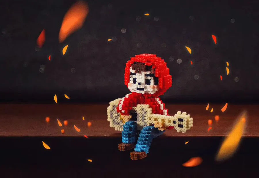 2.6mm Mini Hama Beads one Bag About 500/Pcs Bag 30 colors perler toy Available Guarantee PUPUKOU Beads Activity Fuse Beads