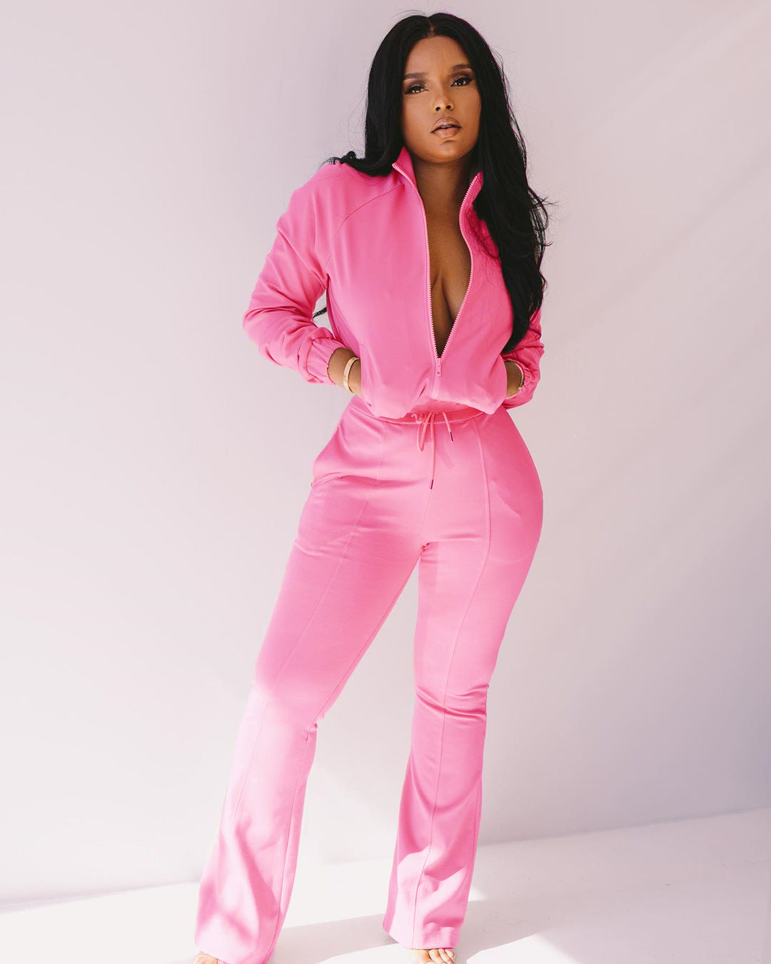 Women Tracksuit Plain Private Label