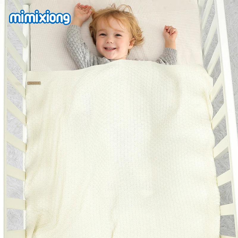 High Quality 100%cotton Animal Pattern Baby Girls/Boys Blankets Throw Swaddle Blanket