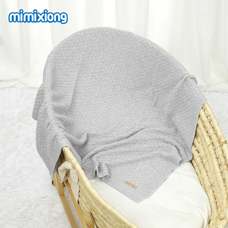 High Quality 100%cotton Animal Pattern Baby Girls/Boys Blankets Throw Swaddle Blanket