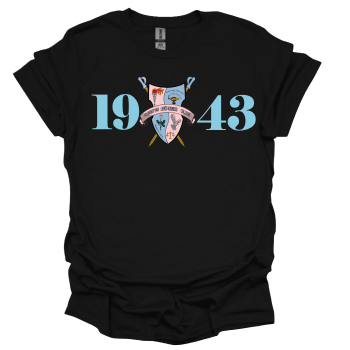 Gamma Phi Delta Shield and Year T-Shirt