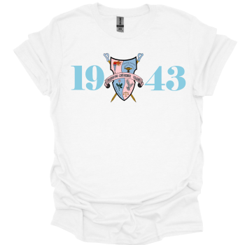 Gamma Phi Delta Shield and Year T-Shirt