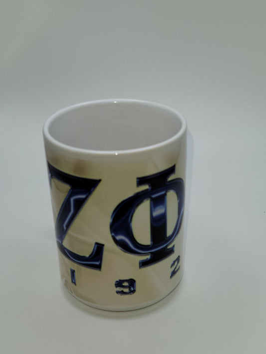Zeta Phi Beta 12oz Ceramic Mug