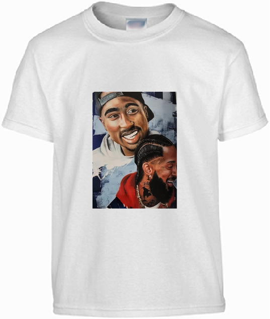 2Pac and Nipsey T-Shirt (Made in the USA 🇺🇸)