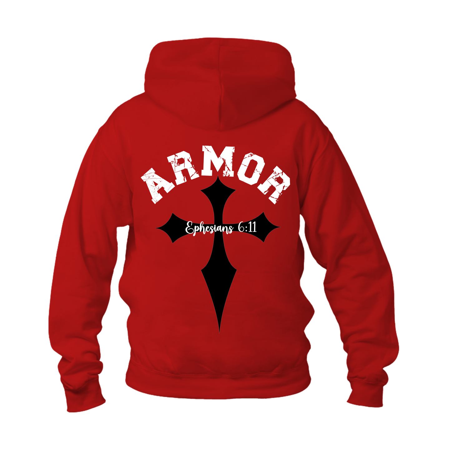 What's Your Word Hoodie - Cross Design - ARMOR