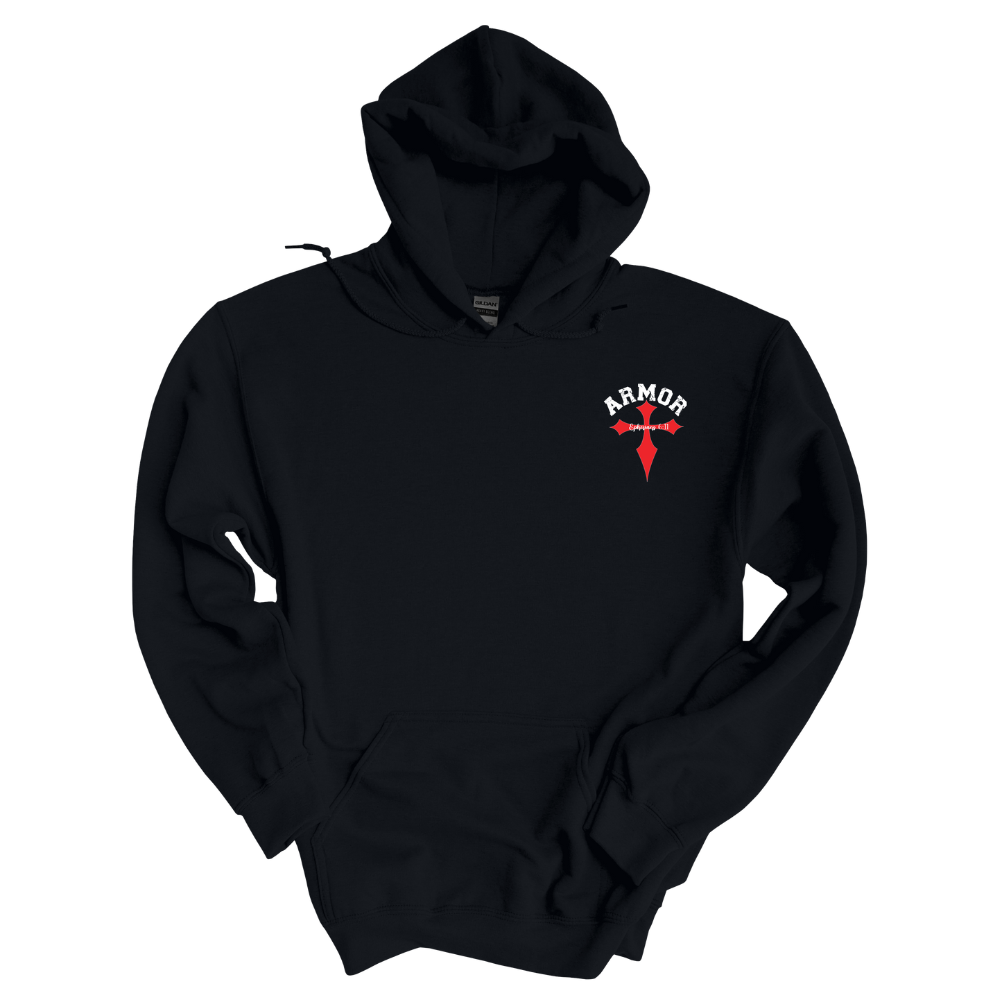 What's Your Word Hoodie - Cross Design - ARMOR