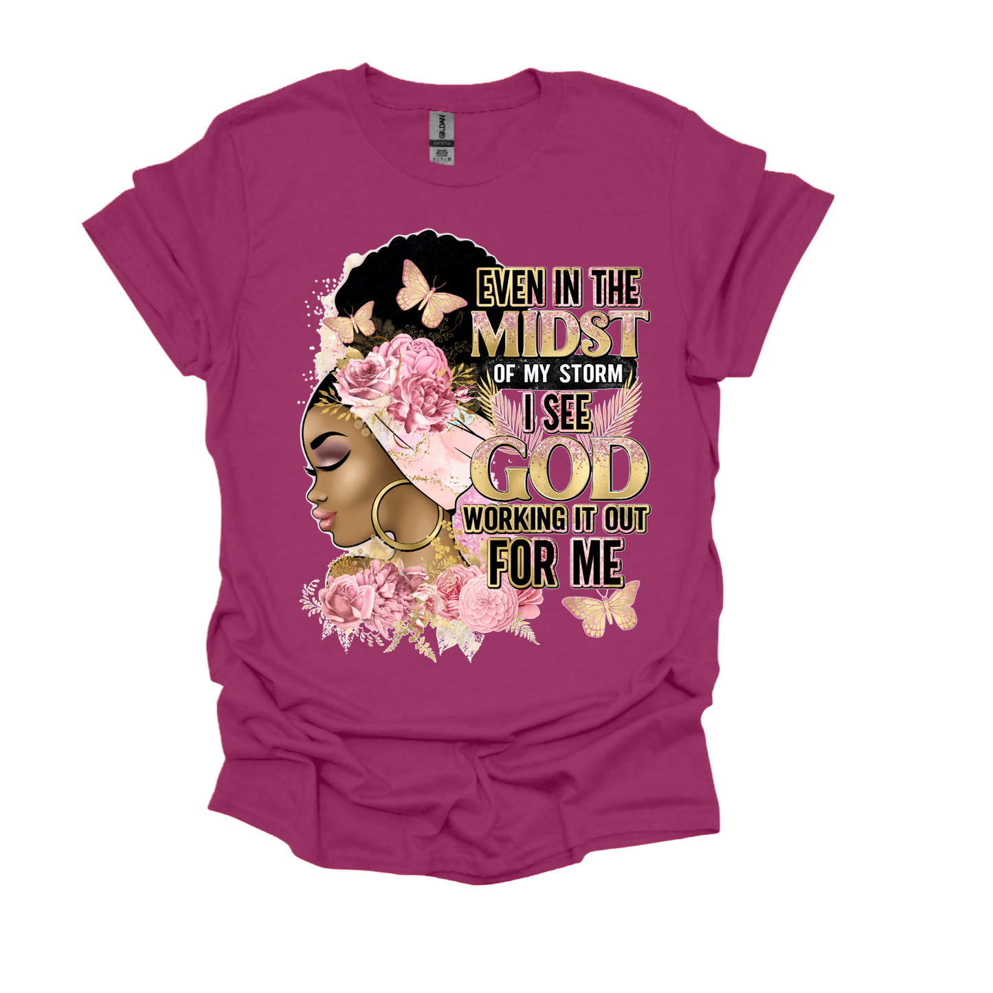 Even In The Midst T-Shirt - Pink