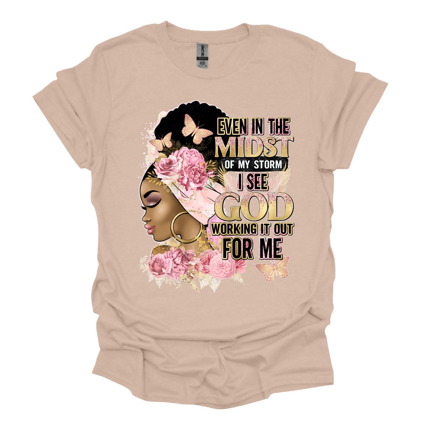 Even In The Midst T-Shirt - Pink