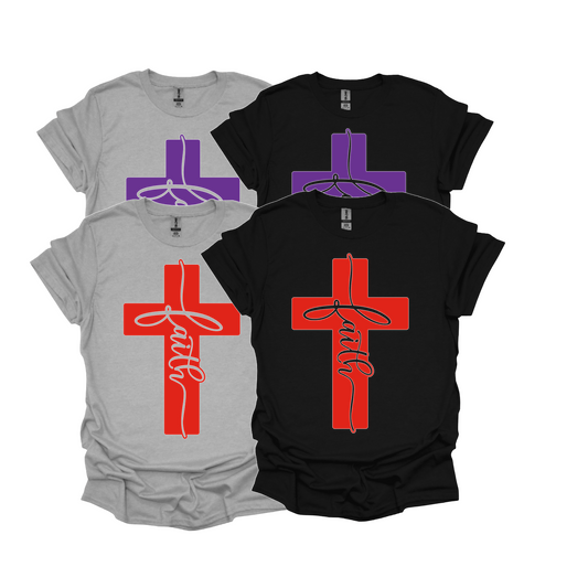 Faith Cross T-Shirt (Made in the USA🇺🇸)