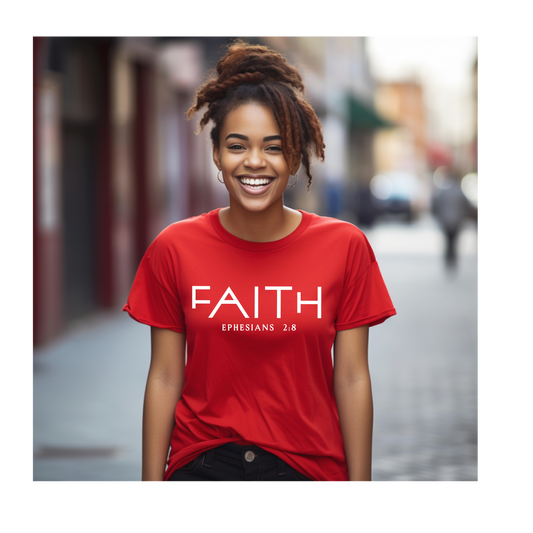 Faith T-shirt (White Words)