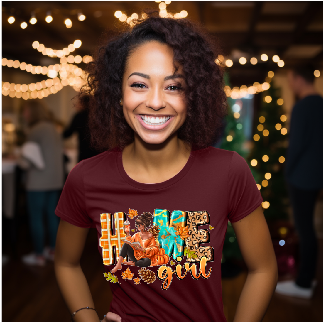 Fall Home Girl T-shirt