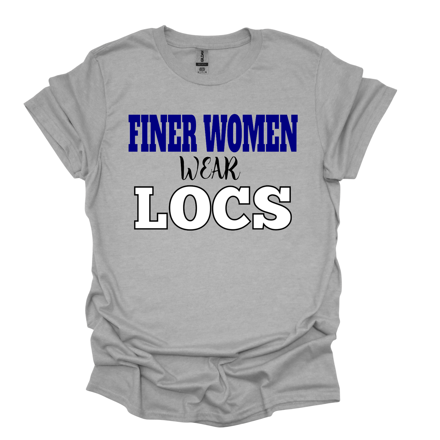 Zeta Phi Beta Finer Women Wear Locs T-shirt