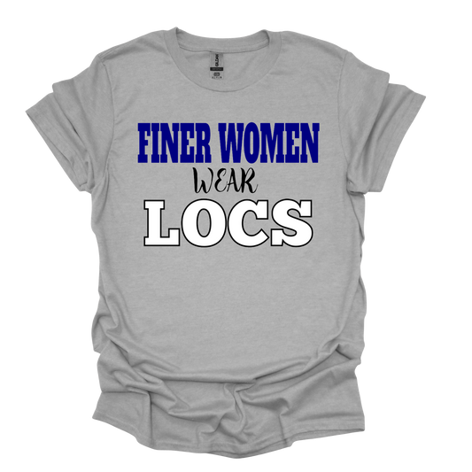 Zeta Phi Beta Finer Women Wear Locs T-shirt