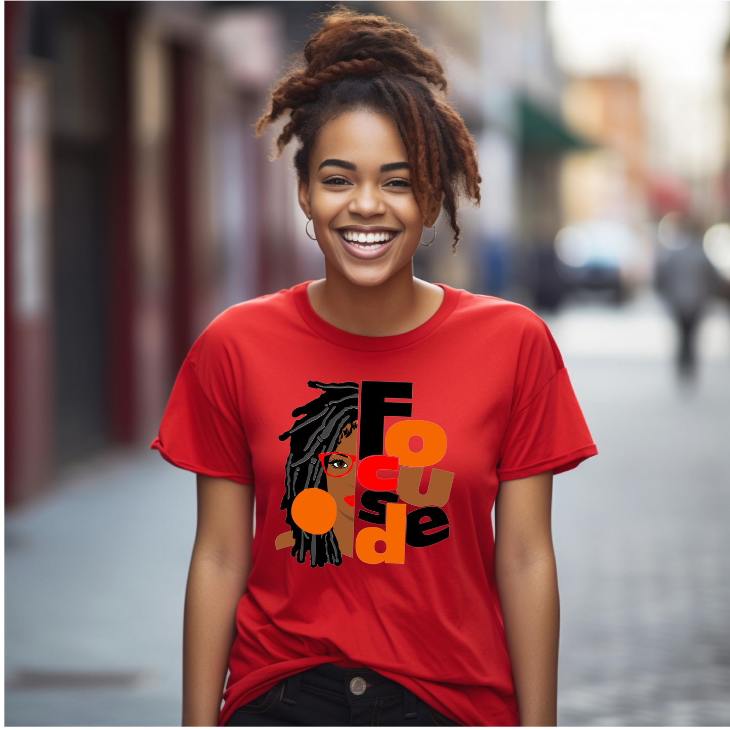 Focused Loc'd Lady T-Shirt