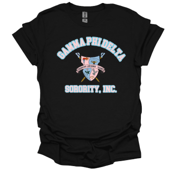 Gamma Phi Delta College-block  T-Shirt