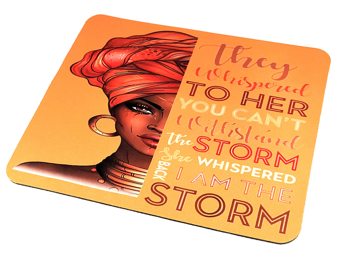 I Am The Storm Mousepad