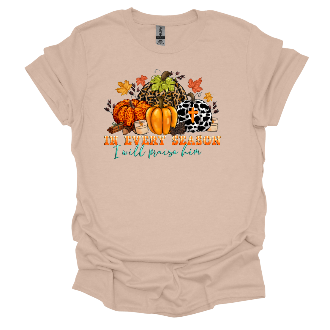 In Every Season, I Will Praise Him - T-shirt