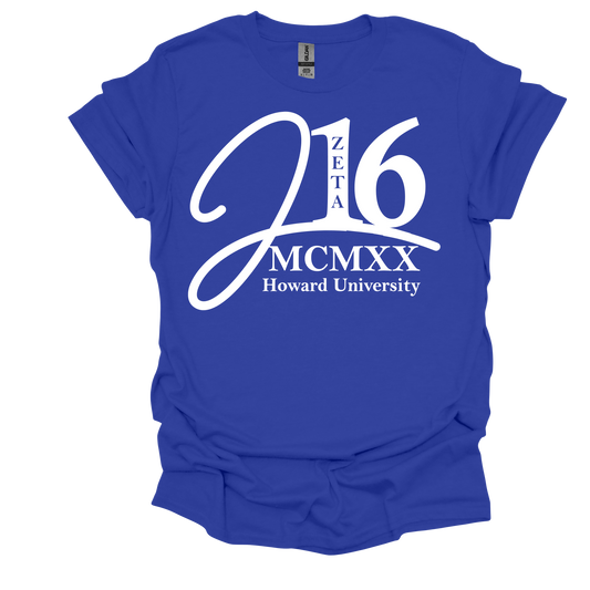 Zeta Phi Beta J16 Howard U Short Sleeve T-Shirt