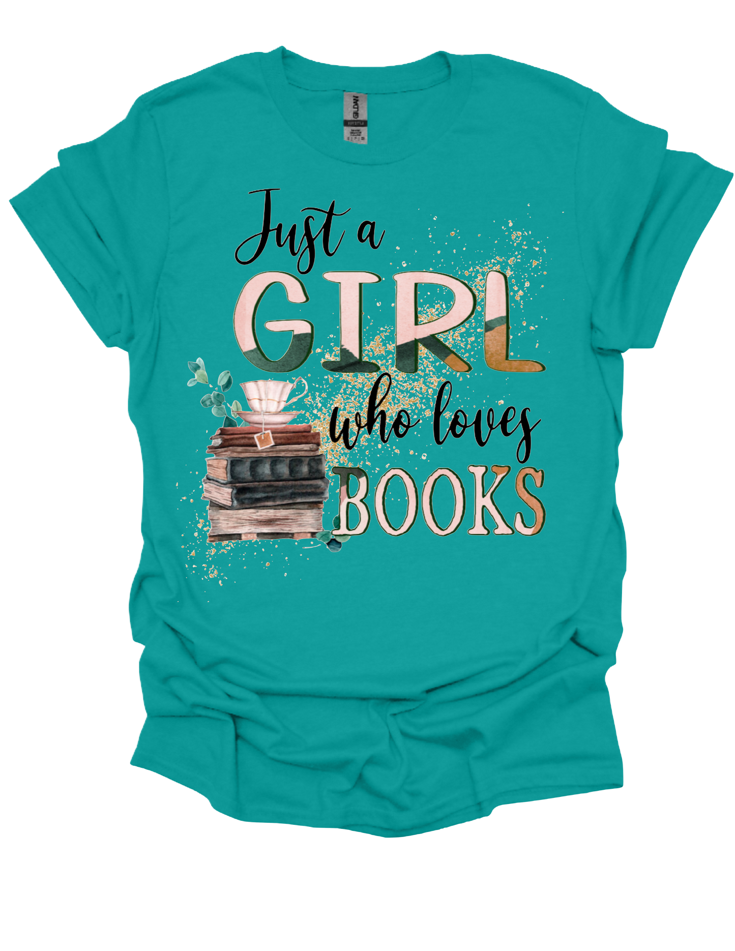 Just A Girl Who Loves Books T-shirt