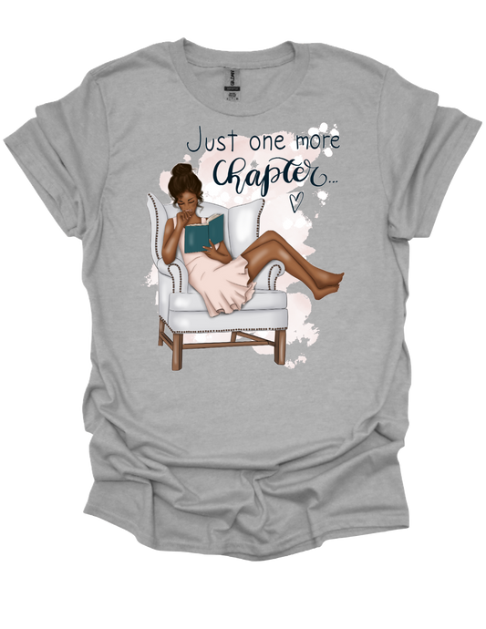 Just One More Chapter Short Sleeve T-Shirt