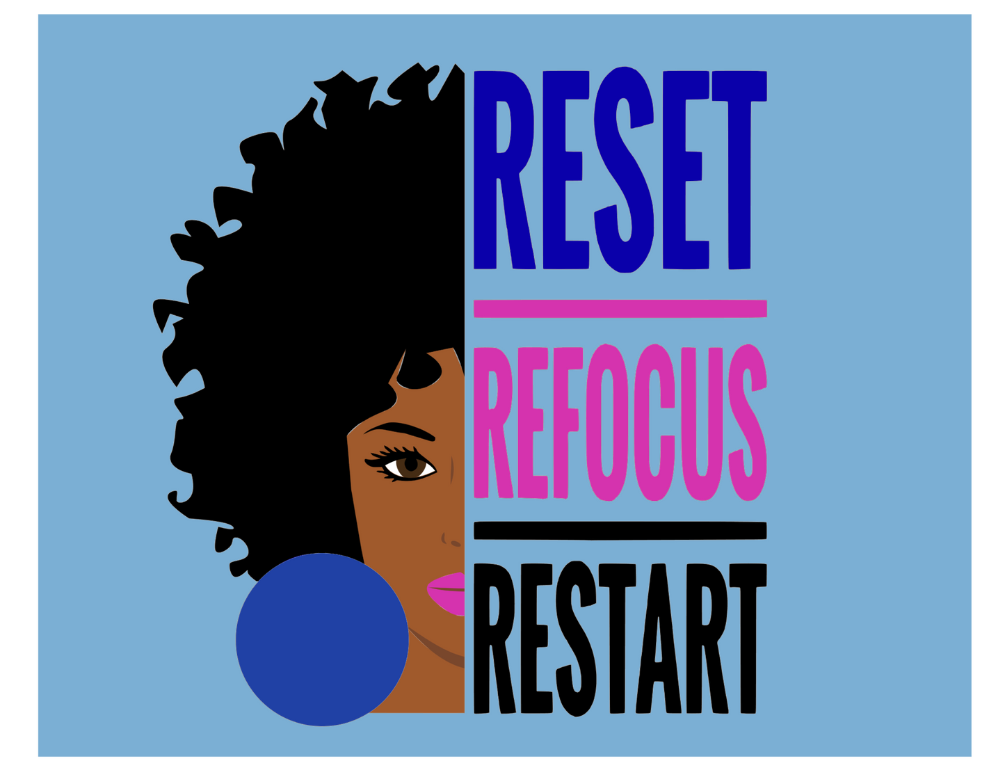 Reset, Refocus, Restart Mousepad