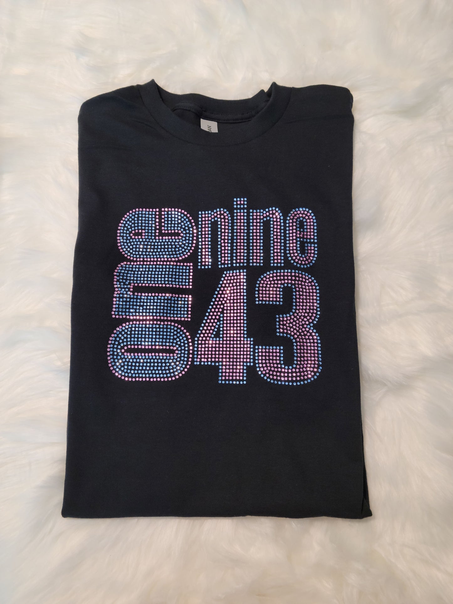 Gamma Phi Delta One-Nine-43 Bling T-shirt