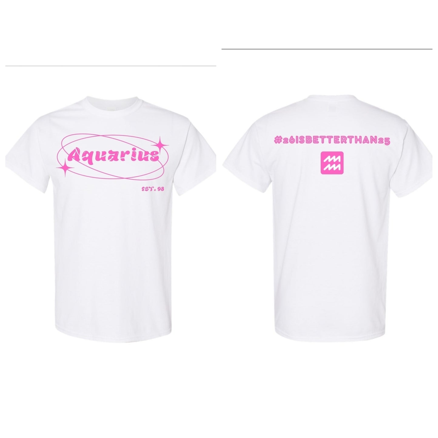 Aquarius Zodiac T-shirt