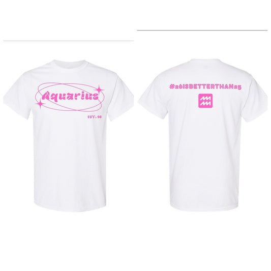 Aquarius Zodiac T-shirt