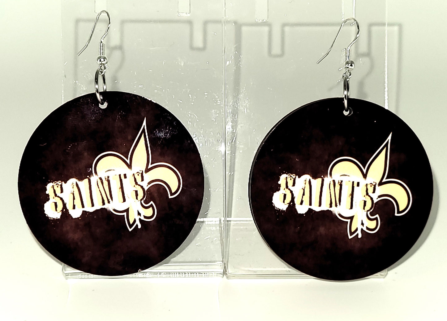 Saints Fleur De Lis Earrings