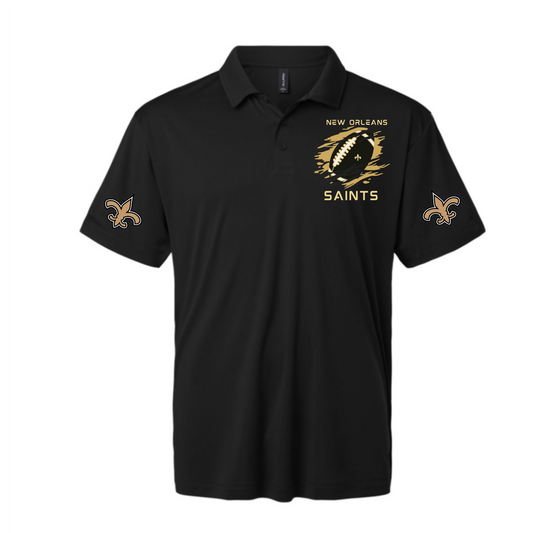 Saints Football Polo Shirt