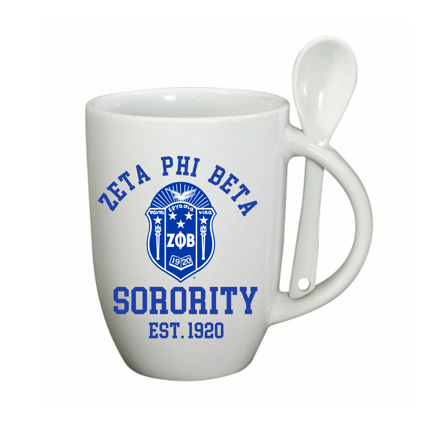 Zeta Phi Beta Shield Mug