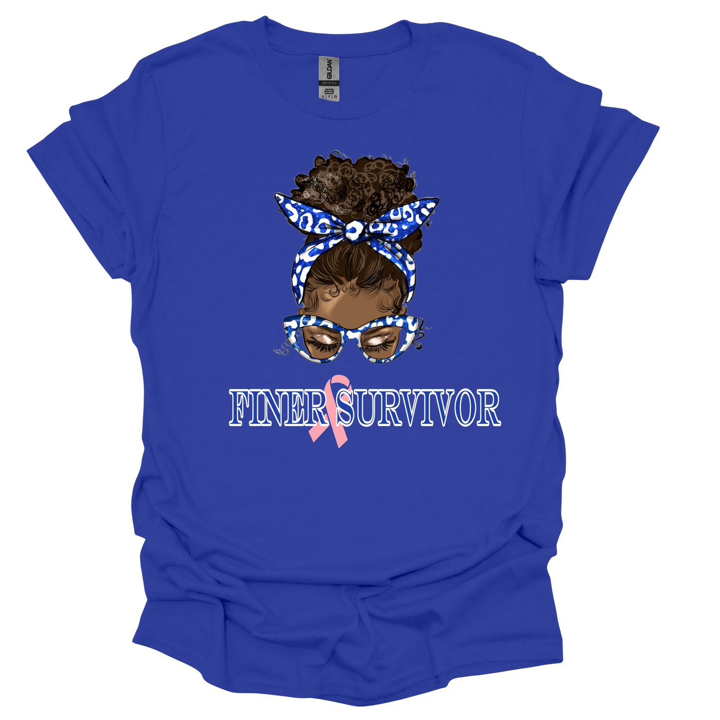 Finer Survivor Messy Bun T-shirt